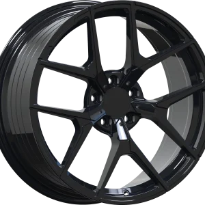 YKW Replicas – MF20 – Black – 18″x8″ 45mm – All weather Wheels – RW180096